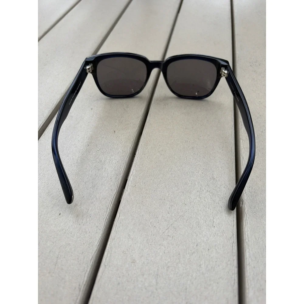 Warby Parker Spencer 350 Sunglasses Navy Blue Square Frames 53-20-140